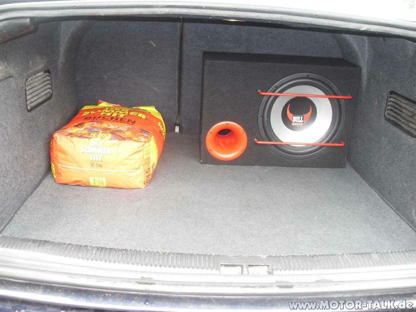 Woofer und verstärker