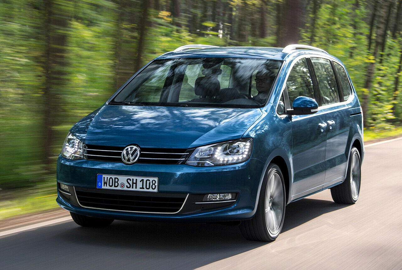 Der Motor aus dem Golf GTI bringt mit 220 PS auch den Sharan auf Touren: In 7,8 Sekunden geht es von 0 auf 100 km/h