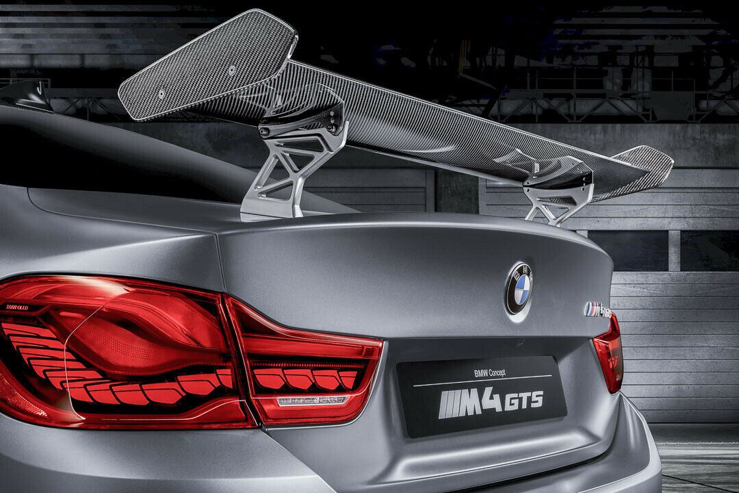 BMW M4 GTS - Die Heckleuchten arbeiten mit organischen Leuchtdioden