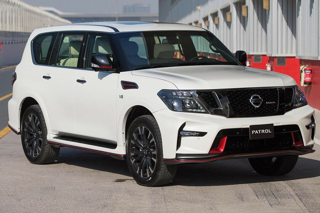 Mehr als fünf Meter Länge und rund 2,8 Tonnen Gewicht: Für die Nismo-Behandlung bildet der klobige Nissan Patrol keine logische Basis