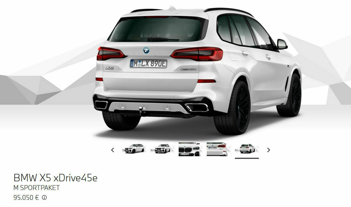 X5 45e AHK was steht im Fahrzeugschein