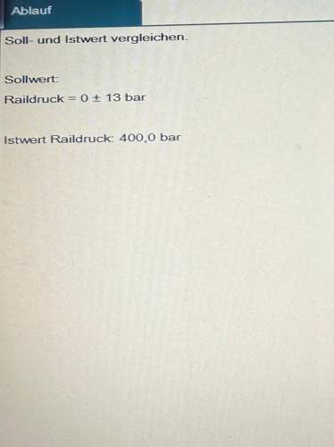 Raildruck bei Motor aus