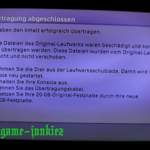 Übertragung abgeschloßen