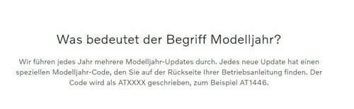 Begriff Modelljahr