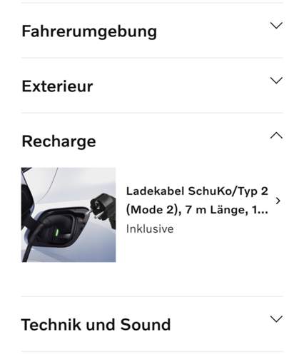 Auswahl Konfigurator