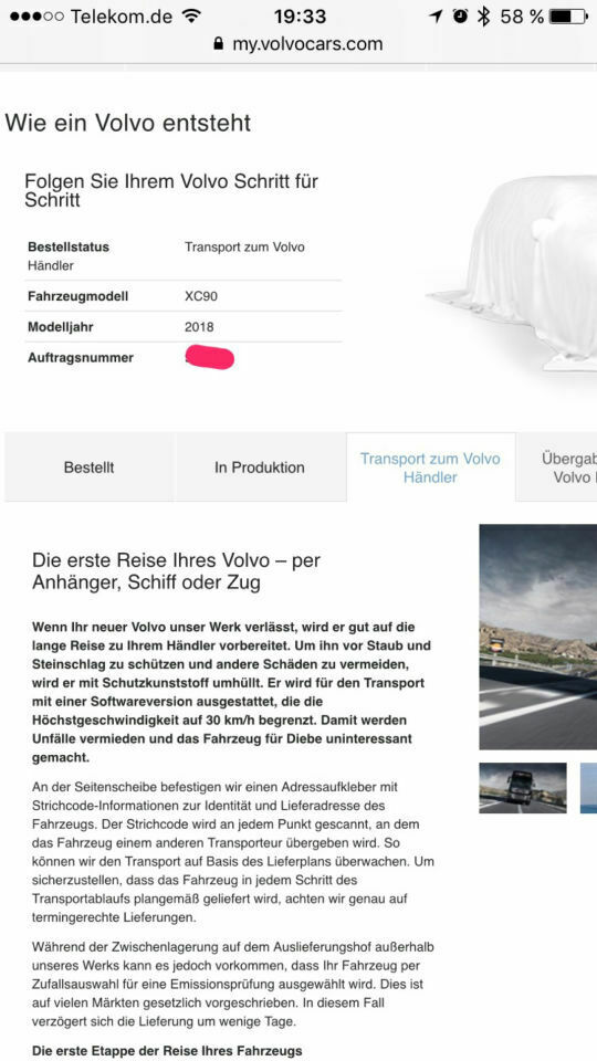 XC90 ll bestellt! Fakten zur Bestellung, Konfiguration und Lieferzeit - Sammelthread
