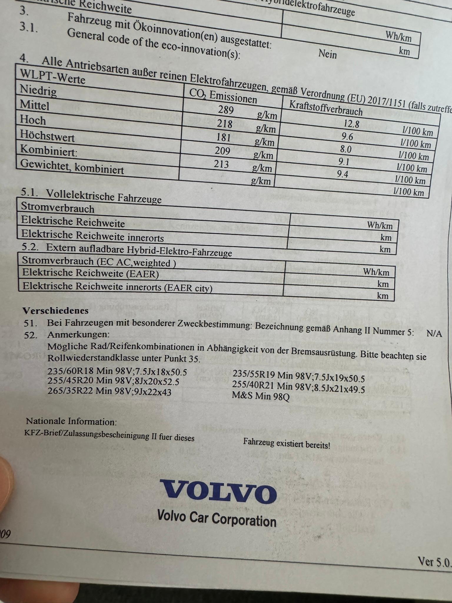 XC/V/S60: Kleine Fragen die keinen eigenen Thread benötigen :)