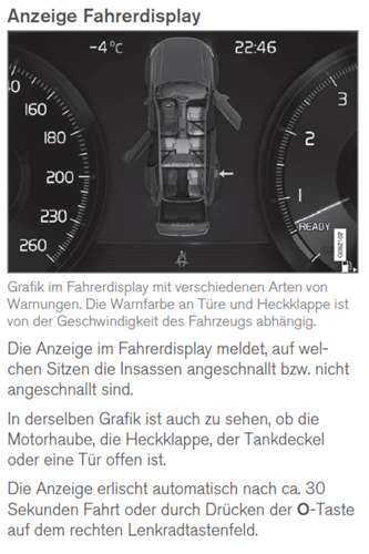 Fahrerdisplay