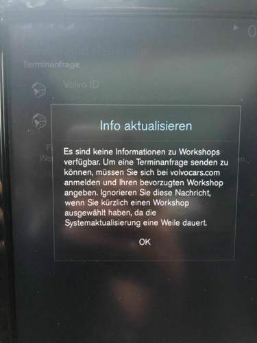 Fehlermeldung