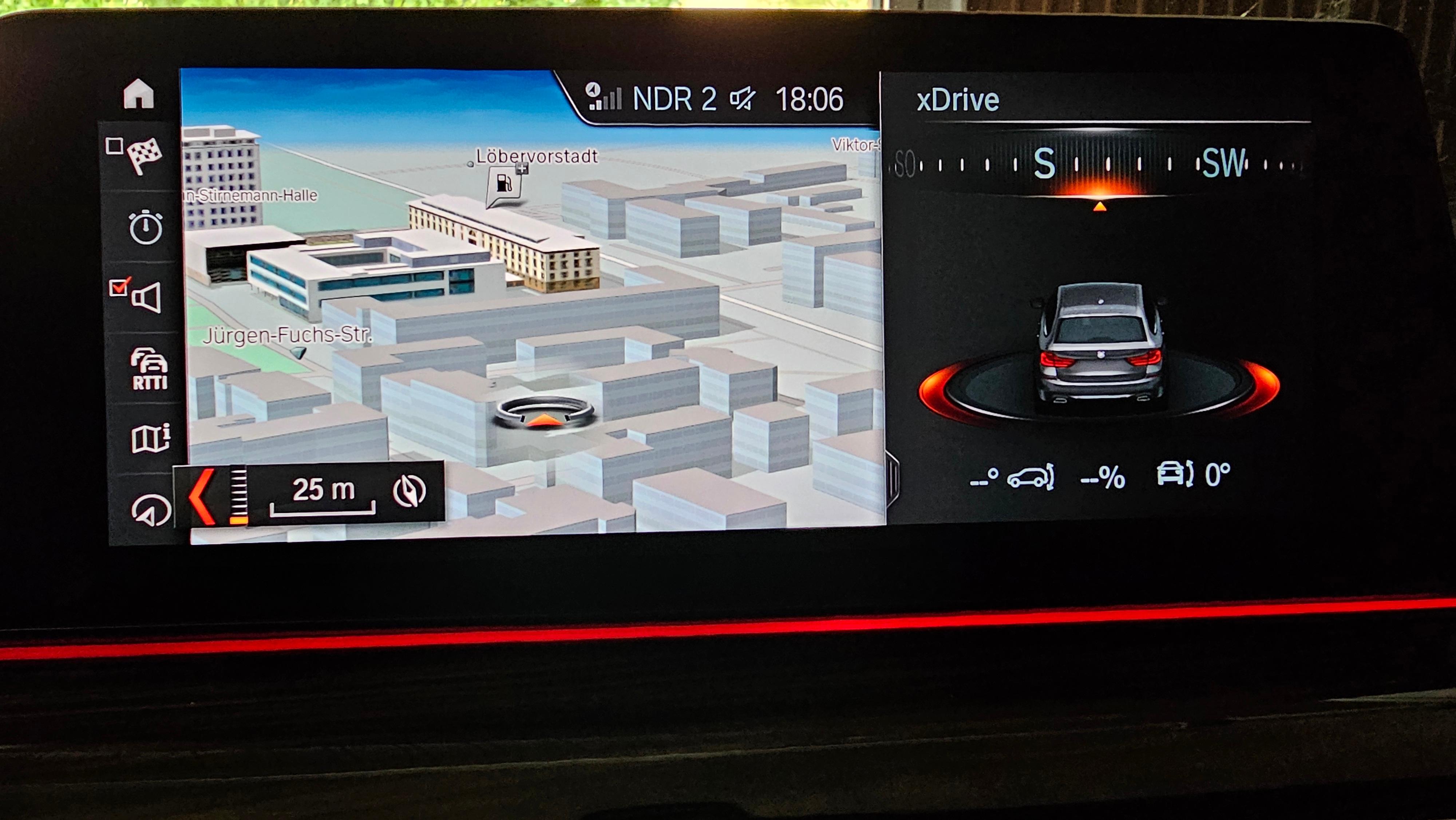 XDrive-Darstellung codiert aber unvollständig