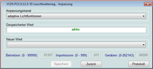AFS-Anpassung