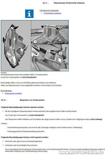 Reparatursatz-scheinwerfer