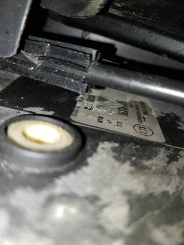 Passat 3C Scheinwerfer Teilenummer-Label