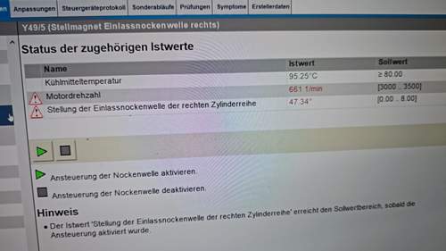 Xentry nockenwelle 1