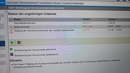 Xentry nockenwelle 3