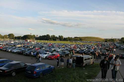XS-Carnight 2011, Besucherparkplatz
