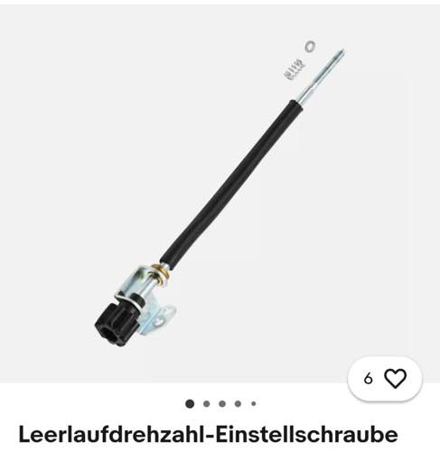 Bowdenzugstandgaseinsteller