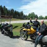 Das Team wie angesagt in der Sierra de Cebollera