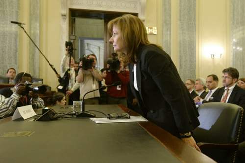 Vorbild USA? In den USA musste sich die GM-CHefin Mary Barra einer öffentlichen Anhörung stellen