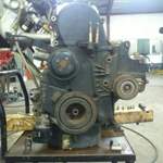 Ausgebauter Motor Zahnriemenseitig
