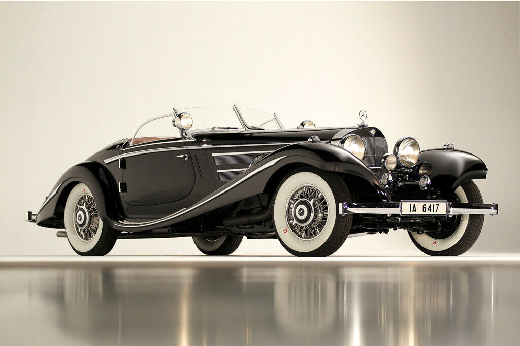 Der teuerste Oldtimer des Jahres 2012: ein Mercedes-Benz 540K Spezial Roadster von 1936.