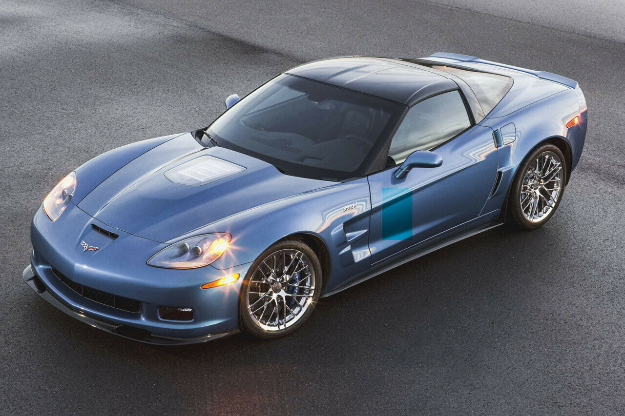 Die stärkste Corvette C6 ist nicht die mit dem meisten Hubraum: das Sportmodell ZR1 kommt mit 647 PS aus einem 6,2-Liter-V8-Kompressor