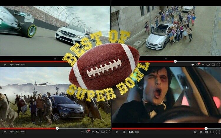 Best of Super Bowl: Die zehn besten Auto-Werbespots.