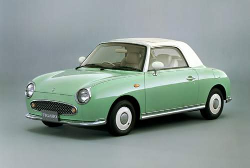 Retro-Cabrio auf Micra-Basis: Den Nissan Figaro gibt es in Deutschland nur selten