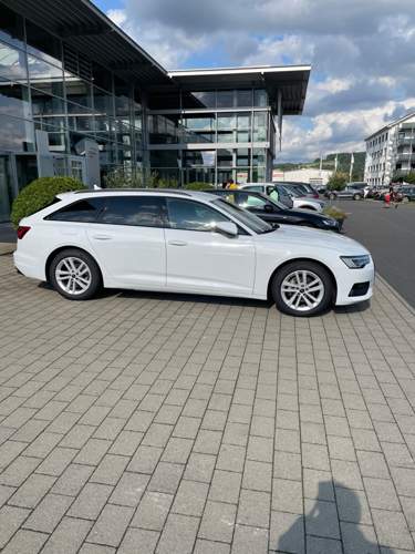 Audi A6 C8 18 Zoll Weiß