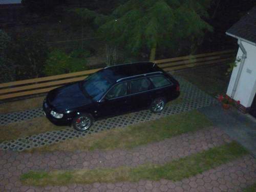 Vogelperspektive im dunkeln