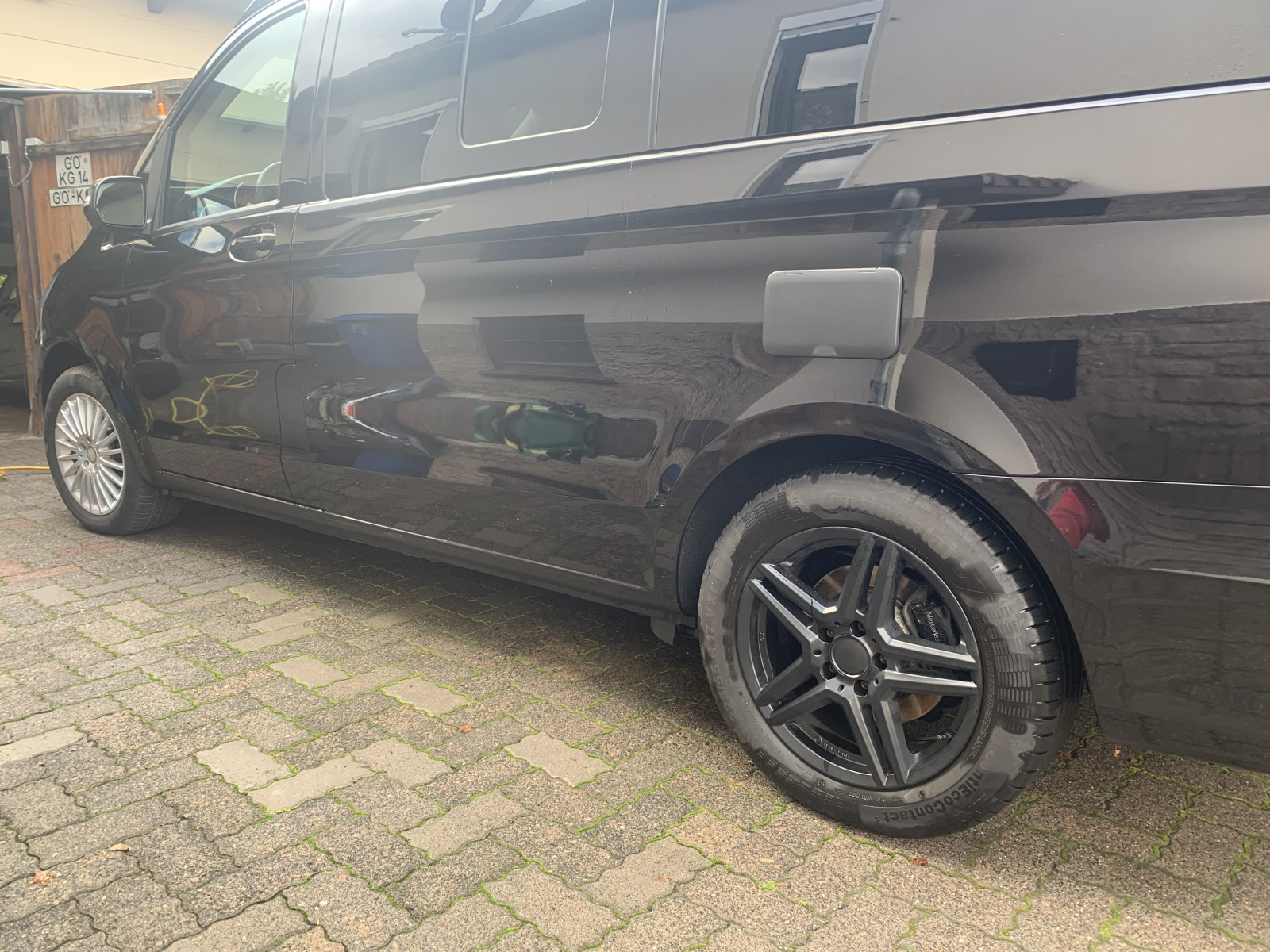 Zeigt her Eure Felgen / Räder auf der neue Mercedes V Klasse 447
