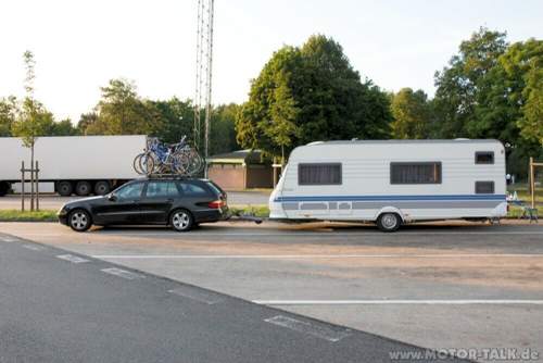 Gespann MB E220 und Hobby 560 kmfe