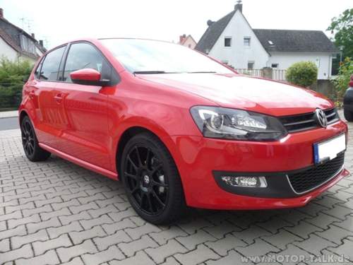 VW Polo 6r Flash-Rot