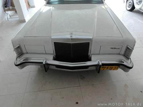 Lincoln Continental MarkV Cartier before