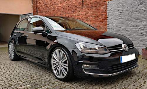 Golf unischwarz