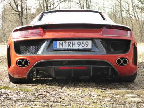 Audi R8 mit Tunig Regula