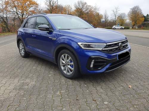 T-Roc FL Lapiz Blue mit Black-Style