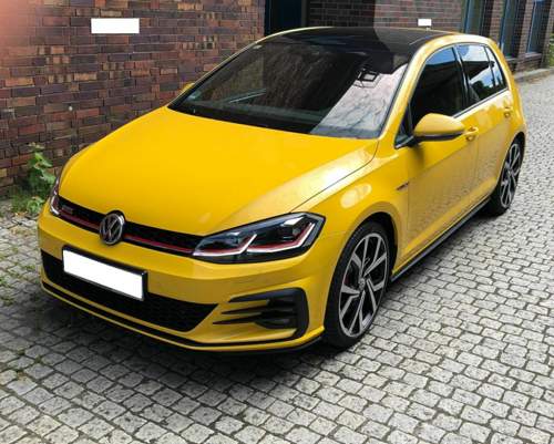 Golf-gti-gelb-front-ok