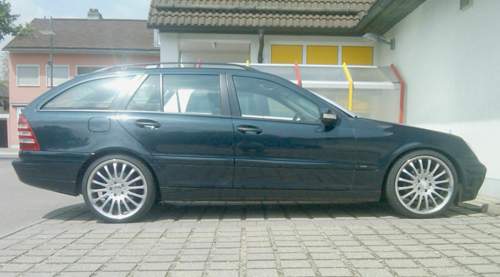 W203 T Model mit Carlssonfelgen