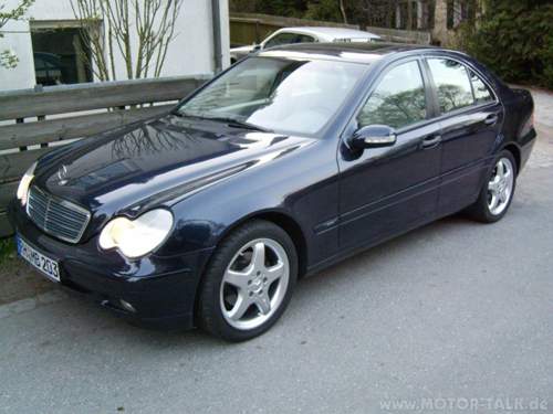 C-Klasse mit den AMG Sommerreifen