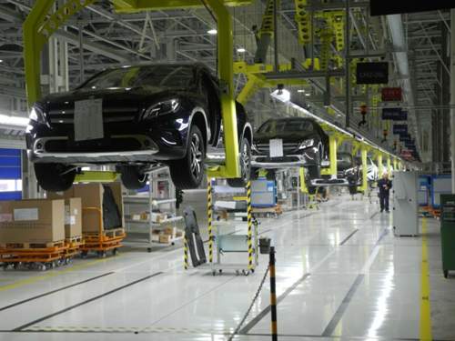 Daimler-Werk in Peking (China): Im größten Markt der Welt rechnet Daimler mit weiterem Wachstum