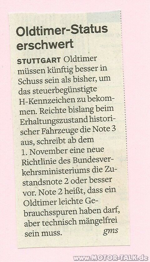 Zukünftige Oldtimer-Freunde aufgepasst!