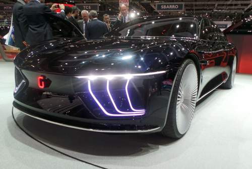 Das Laser-LED-Licht des Gea stammt von Audi