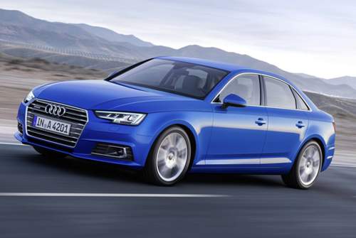 Zum Vergleich: Der aktuelle Stand beim Audi A4