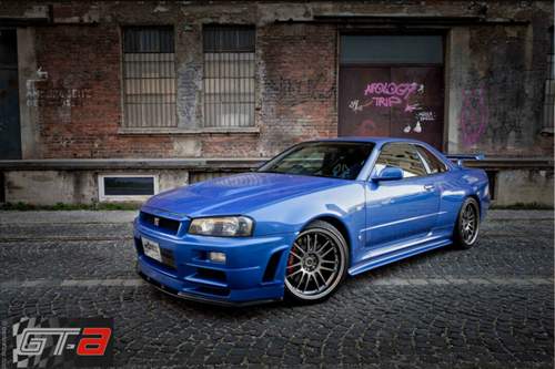 Paul Walkers Markenzeichen: Ein Nissan Skyline R34 GT-R