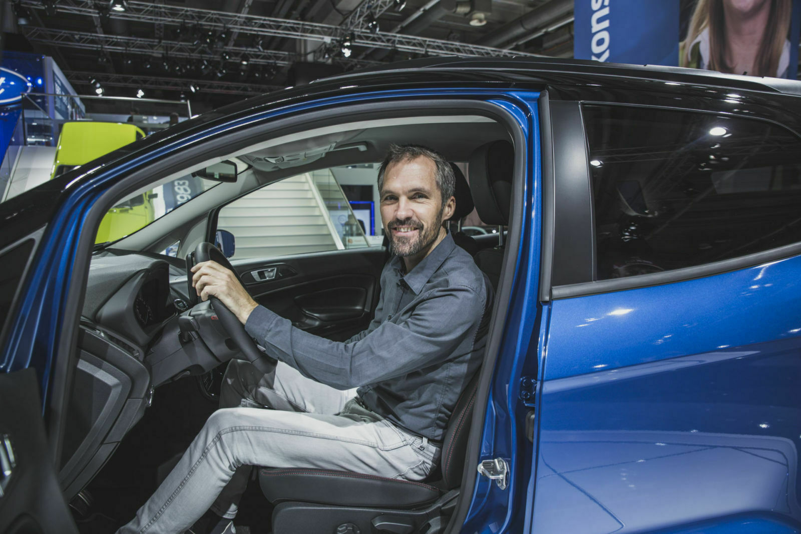 In Frankfurt konnten wir zum ersten Mal im Ecosport für 2017 Platz nehmen