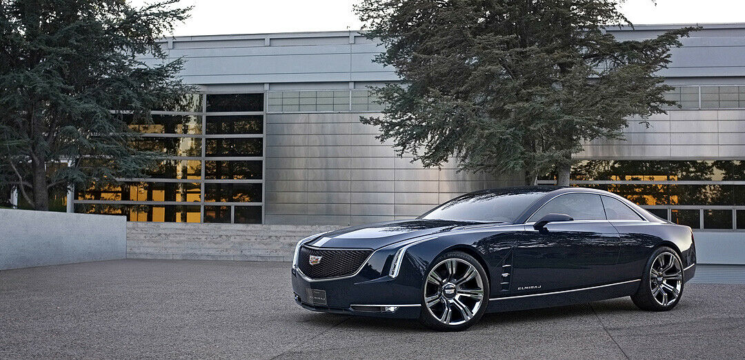 Cadillac zeigt die Studie Elmiraj in Pebble Beach. Das Luxus-Coupé dient als Designstudie, die Serienproduktion ist nicht geplant
