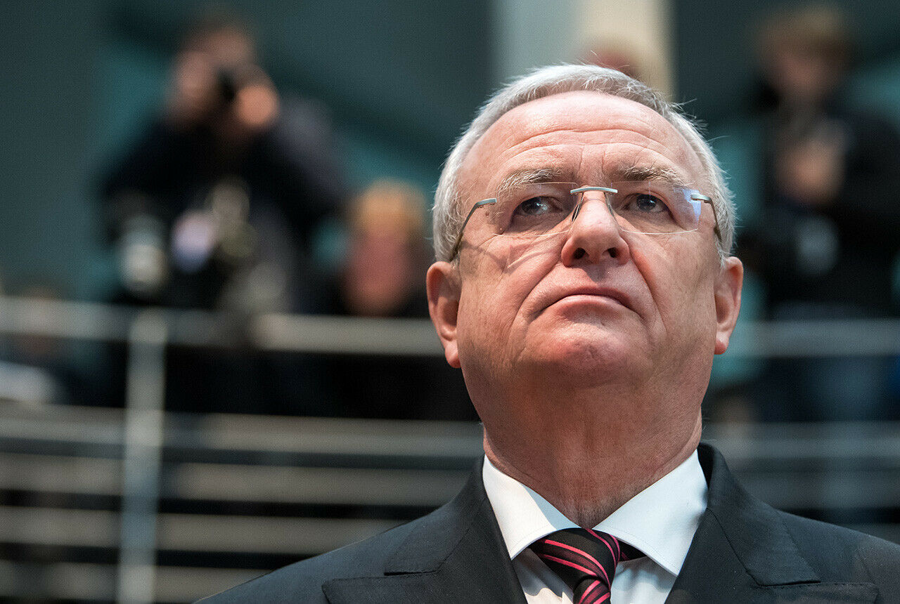 Martin Winterkorn im Visier der US-Behörden. Im Moment soll der 70-jährige sich in Deutschland aufhalten