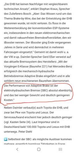 SBC vs Adaptive Brake