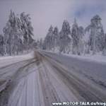 Auch auf Schnee kann man fahren...